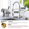 Aquacúbico Top Clase UPC Spring Pull Down Touch Faucet de cocina para fregadero de la cocina